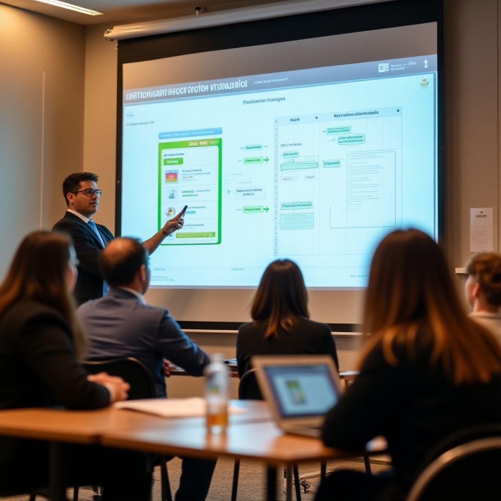 Sesión de formación para nuevos evaluadores